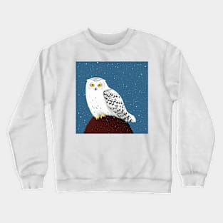 Snowy owl Crewneck Sweatshirt